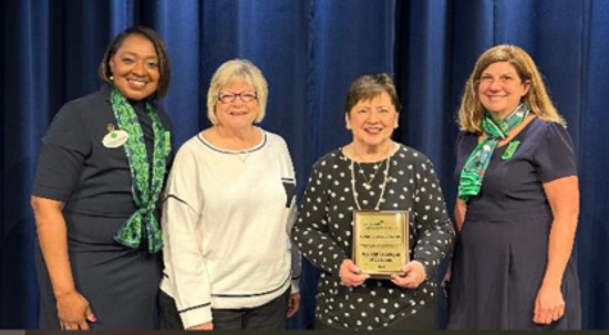 Girl Scout Trefoil Award crop